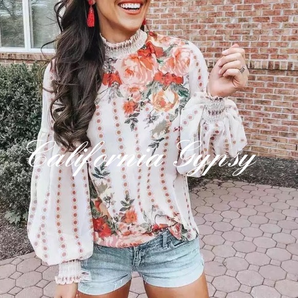 Floral Blouse - Picture 12 of 16